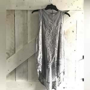 Free people lace tunic sleeveless top
